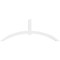 Ekena Millwork Archdale Architectural Grade PVC Gable Bracket, 84"W x 31 1/2"H x 4"D x 4"F, 9/12 Pitch GBP084X32X0404ARC00 - alternate 2